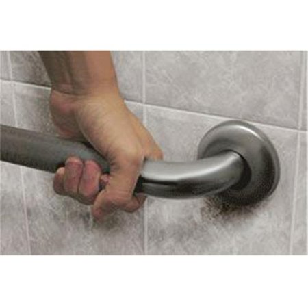 HEALTHCRAFT PRODUCTS HealthCraft Products G125SK18F9-1PK 1.25 in. x 18 in. Easy Mount Grab Bar - Knurled G125SK18F9